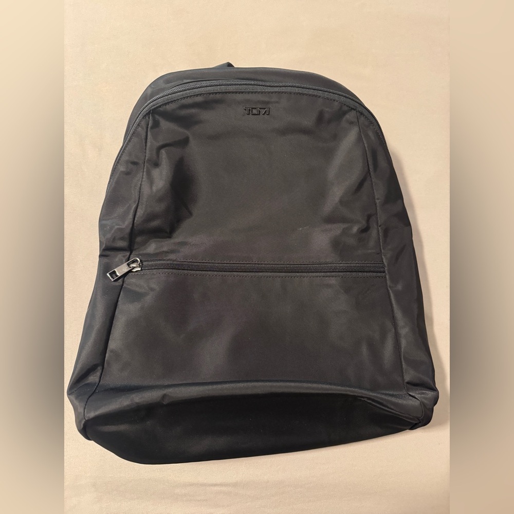 Tumi Black Just in Case Minimalist Design Everyday Use
